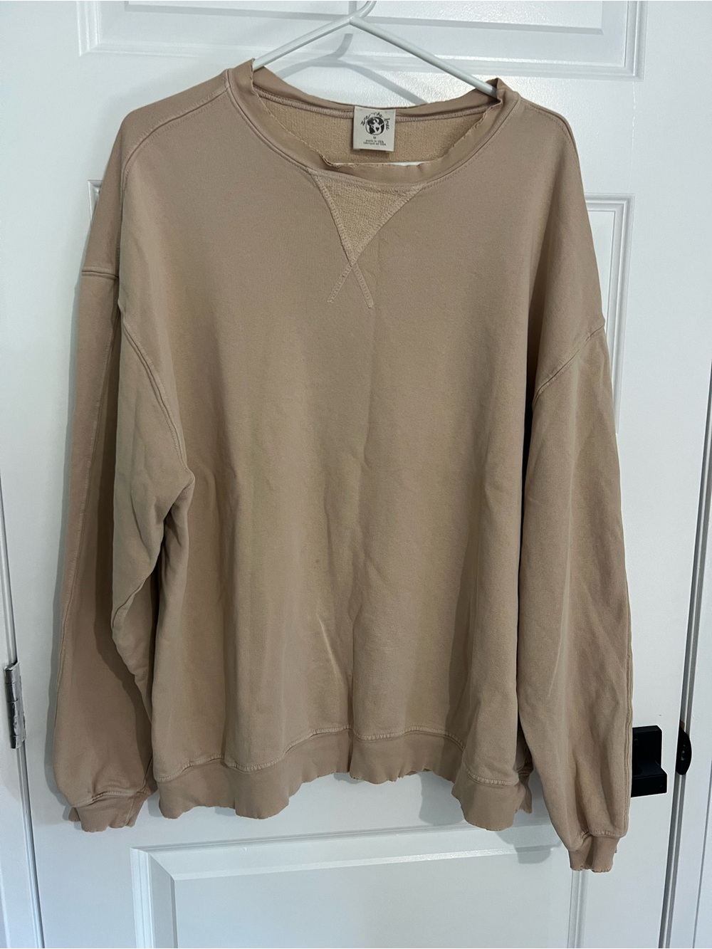 271 - We The Free Crewneck Sweatshirt in Beige Taupe